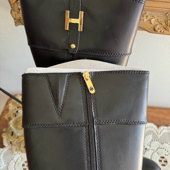 Tommy Hilfiger 'Shyenne' Riding Boot size 9 (Black) - Picture 3 of 10